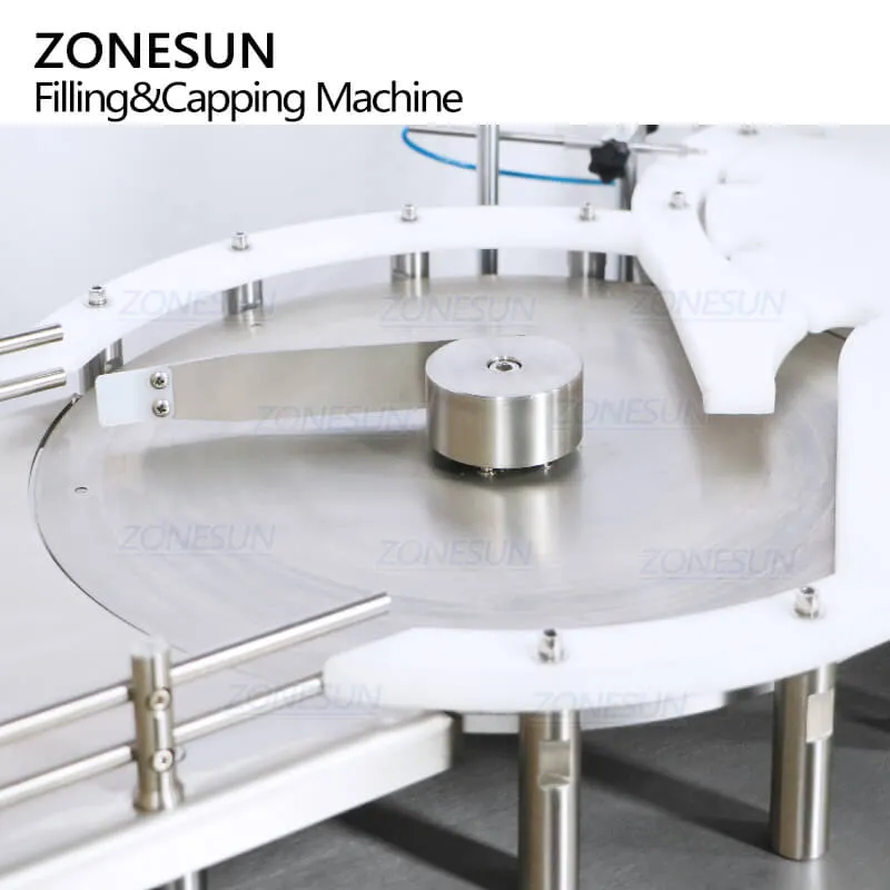 ZONESUN ZS-AFC7A Full Automatic Hair Serums Essential Oil Dropper Bottles Filling Capping Machine With Bottle Unscrambler