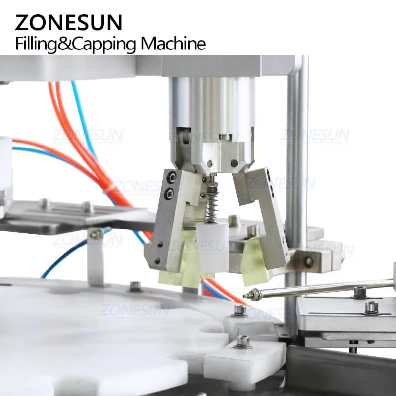 ZONESUN ZS-AFC7A Full Automatic Hair Serums Essential Oil Dropper Bottles Filling Capping Machine With Bottle Unscrambler