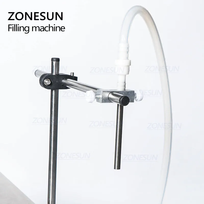 ZS-YT80 Single Nozzle Essential Oil Peristaltic Pump Liquid Filling Machine For Water Juice